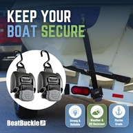 BoatBuckle G2: Tiras de Amarração Retráteis para Barcos - Segurança e Praticidade no Reboque - imagem 5