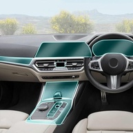 Proteja seu BMW Série 3 G20 (2019-2020): Película TPU para Console Central - Anti-Risco e Ultra Transparente - imagem 1