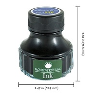Monteverde Tinta EUA com tecnologia ITF, 90 ml Horizon Blue (G308HB) - imagem 3