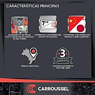 Moldura 2 Din VW Gol G5/Saveiro/Voyage - imagem 2