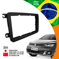 Moldura Fiamon 2Din Black Piano para VW Jetta, Amarok, Gol G7/G8 e Mais - Encaixe Perfeito - imagem 4