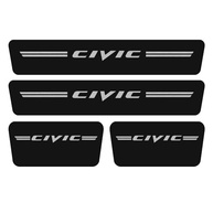 Kit Protetor de Soleira Honda Civic G8 2007-2013 Prata - Proteção e Estilo Premium - imagem 3