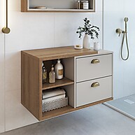 Gabinete de Banheiro 80cm Helena: Organize com Estilo! - imagem 1