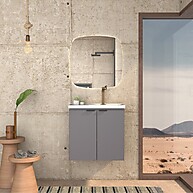 Gabinete de Banheiro Aster 60: Elegância e Praticidade - imagem 1