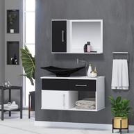 Gabinete de Banheiro Completo New Stilo - imagem 1