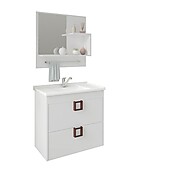 Gabinete de Banheiro Lírio 59cm: Prático e Elegante - imagem 1