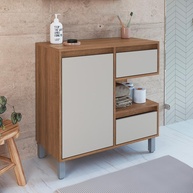 Gabinete de Banheiro Paula: Organize com Estilo! - imagem 1