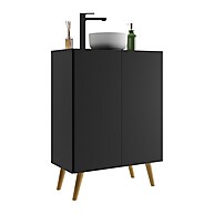 Gabinete de Banheiro Retrô 63cm: Charme e Organização - imagem 1