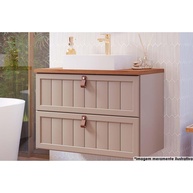 Gabinete de Banheiro Suspenso 80cm: Sense MGM - imagem 1