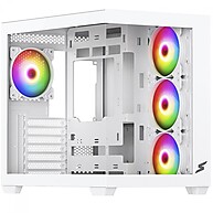 Gabinete Gamer SuperFrame Fusion: Mid Tower com Vidro Temperado e Design Moderno - imagem 1