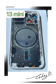 Gabinete iPhone 13mini: Botão e Bandeja SIM - imagem 1