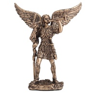 Estatueta Miniatura do Arcanjo Gabriel em Resina - 9,5 cm | Decoração e Presente Especial - imagem 1