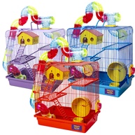 Gaiola Hamster 3 Andares: Diversão e Conforto! - imagem 1