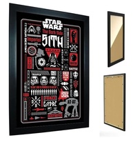 Quadro com Moldura Star Wars M20 - Decore Sua Casa com Estilo Galáctico - imagem 1