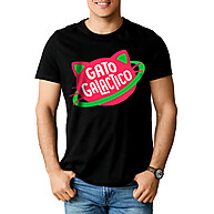 Camiseta Gato Galactico 100% Algodão: Estilo e Conforto - imagem 2