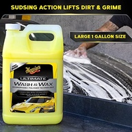 Meguiar's Lavagem e Cera: Limpeza e Brilho em 1 Passo - 1 Galão - imagem 4
