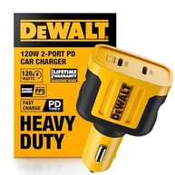 Carregador Veicular USB-C DEWALT 120W PD 3.0 PPS - Carregamento Rápido para iPhone, Galaxy e Pixel - imagem 2