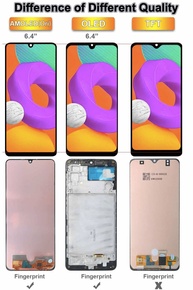 Tela Samsung Galaxy M22: LCD + Touchscreen com Moldura - imagem 2