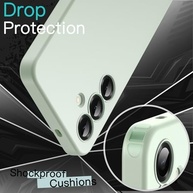 JETech Capa Slim Fit Verde para Samsung Galaxy S25+ / S25 Plus 5G: Proteção Total da Câmera e Acabamento Fosco Elegante - imagem 4