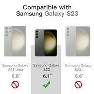 JETech Capa Magnética para Samsung Galaxy S23 5G (6.1") - MagSafe, Fosca Translúcida e Anti-Choque (Verde Meia-Noite) - imagem 3