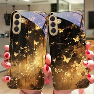 Capinha Samsung Galaxy Dourada Borboleta - imagem 2