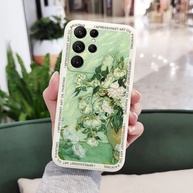 Capa Rose Pintada à Mão: Elegância para seu Galaxy - imagem 4