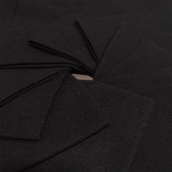 Pano de Prato Preto Pé de Galinha com Bainha - 5 Unidades | Absorção Superior e Estilo Moderno - imagem 4