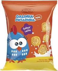 Santa Edwiges Biscoito Leite Galinha Pintadinha 100G - imagem 1