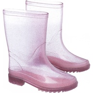 Galocha Feminina Infantil Rosa com Glitter - Estilo e Conforto - imagem 1