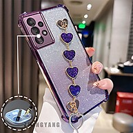 Capa Samsung A33 A53 A73 com Pulseira - Proteção Galvanizada - imagem 1