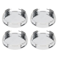 Kit 4 Calotas Centro de Roda 65mm Galvanizado - Proteção e Estilo para Seu Carro - imagem 5