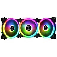 Gamdias AEOLUS M2-1203: Kit Fans RGB 120mm - imagem 1