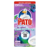 Pato Desinfetante Pastilha Sanitária Game das Frutas - 3 Unidades | Limpeza e Perfumação Duradoura para Vaso Sanitário - imagem 1