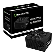 Fonte Gamemax Gs600 600w 80 Plus White Pfc Ativo Preta - imagem 1