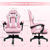 gamer-e-total-apoio-trabalho-pes-para-jogo-para-com-ergonomica-conforto-a-cadeira-os-rosa-a