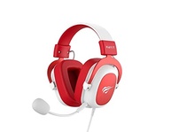 Havit Headphone Fone de Ouvido H2002d Red, Gamer, com Microfone, Falante 53mm, Plug 3, 5mm: compatível com XBOX ONE e PS4, HV-H2002d Cor Vermelho e Branco - imagem 4
