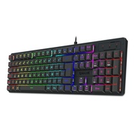 Teclado Membrana Gamer Redragon Netherbane Preto RGB K521-RGB - imagem 4