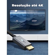 Cabo DisplayPort para HDMI 4K@60Hz - Conexão Gamer e Profissional 3 Metros Cabletime - imagem 5