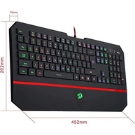 Teclado Gamer Membrana Redragon Karura 2 RGB ABNT2 Preto - K502RGB, UNICO - imagem 2