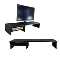 Suporte para Monitor Elevado 90cm Preto - Ergonômico para Home Office e Gaming - imagem 1