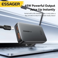 Essager 45W GaN: Carregador Rápido USB-C - imagem 2