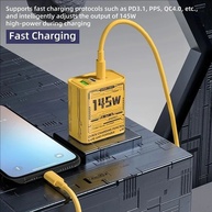 Carregador GaN 145W: Power Up Rápido! - imagem 3