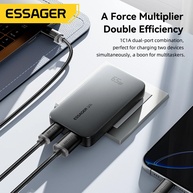 Carregador GaN 65W Essager: Turbo e Compacto! - imagem 3
