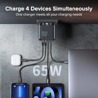 QOOVI 65W GaN: Carregador Turbo para Seu Mundo Digital - imagem 2