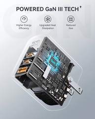 Carregador 65W GaN III VOLTME: Turbo para Seus Dispositivos! - imagem 2