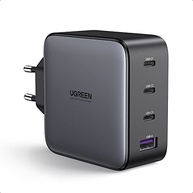 Carregador Rápido Ugreen GaN 100W USB-A + 3x USB-C - Potência e Versatilidade para Seus Dispositivos - imagem 2