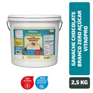 Ganache Zero Açúcar VitaoPRO: Sabor Branco e Cremoso! - imagem 1