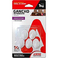 Gancho Adesivo: Organize Já com 5 Unidades! - imagem 1