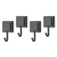 Gancho Toalha 3M: Kit 4 Suportes Sem Furos! - imagem 1