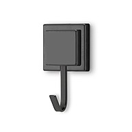 Gancho Toalha Black: Fixação Fácil e Design Moderno - imagem 1